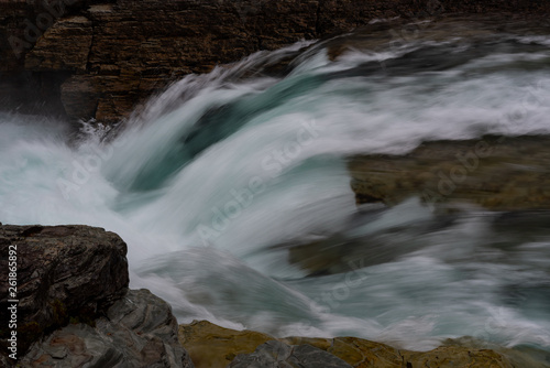 Rushing Water with Long Exposure