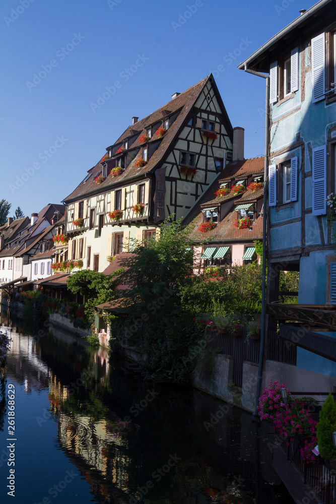 Sunrise in Petite Venice, Colmar, Alsace, France Sunrise in Petite Venice, Colmar, Alsace, France