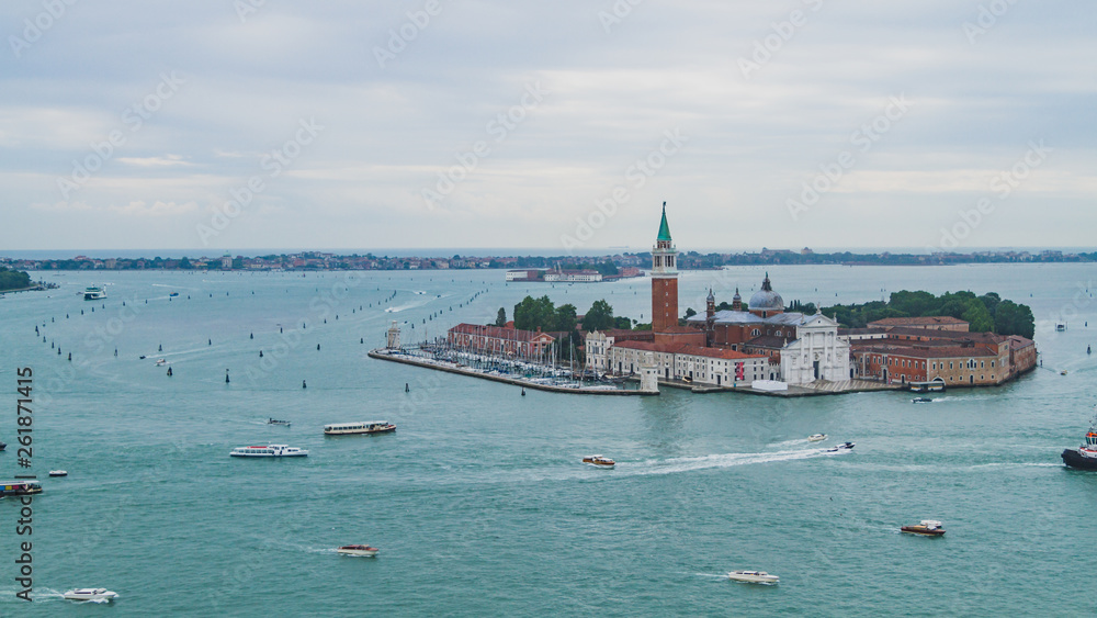 View of island of San Giorgio Maggiore in Venice