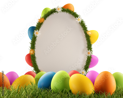 Easter Greeting Board 3d-il...