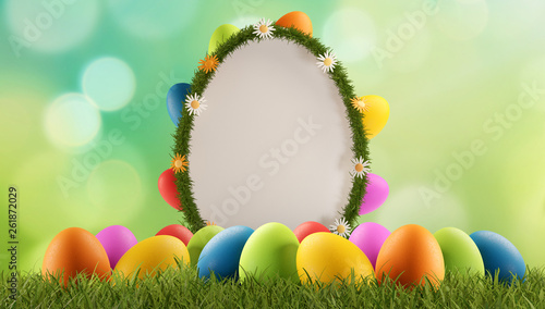 Easter Greeting Board 3d-il...