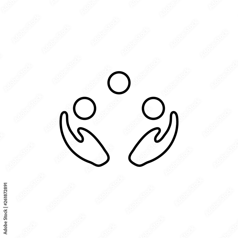 juggling, balls icon. Element of carnival and amusement icon. Thin line icon for website design and development, app development. Premium icon juggling, balls icon. Element of carnival and amusement icon. Thin line icon for website design and development, app development. Premium icon
