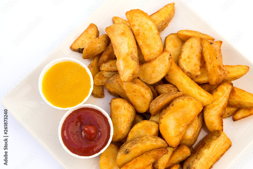 Potato fries Potato fries