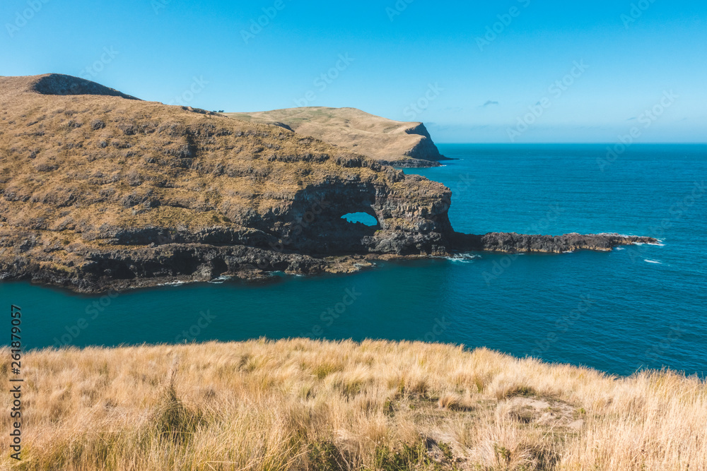 cliff bay rock ocean view