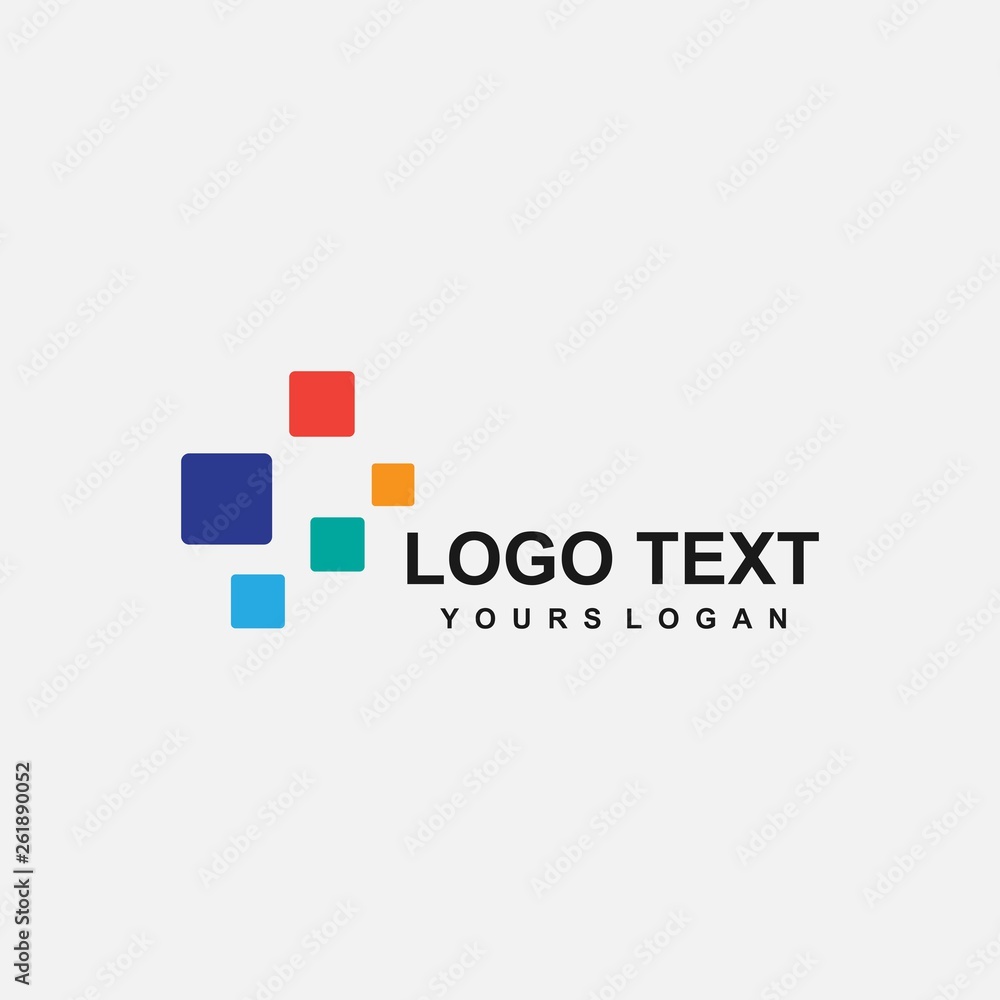 Fototapeta premium CORPORATE LOGO TEMPLATE