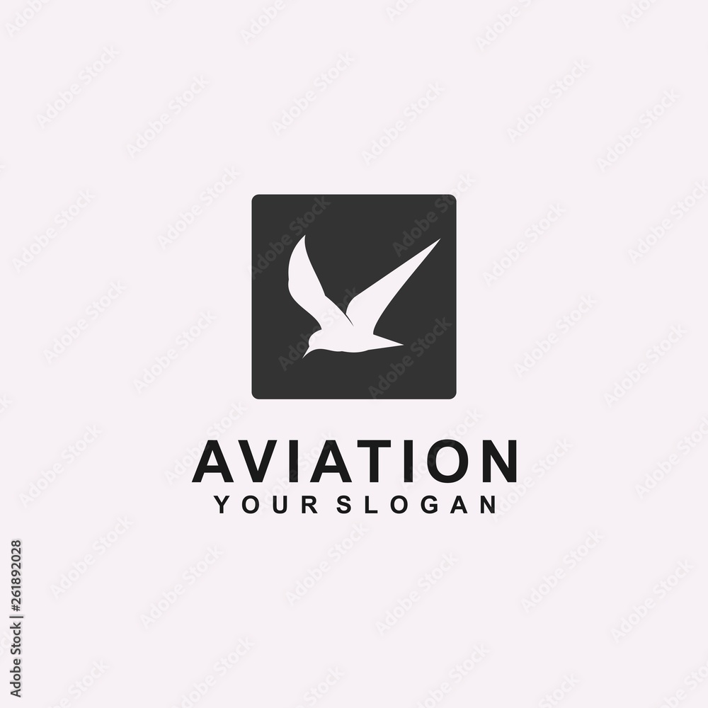 aviation logo template aviation logo template
