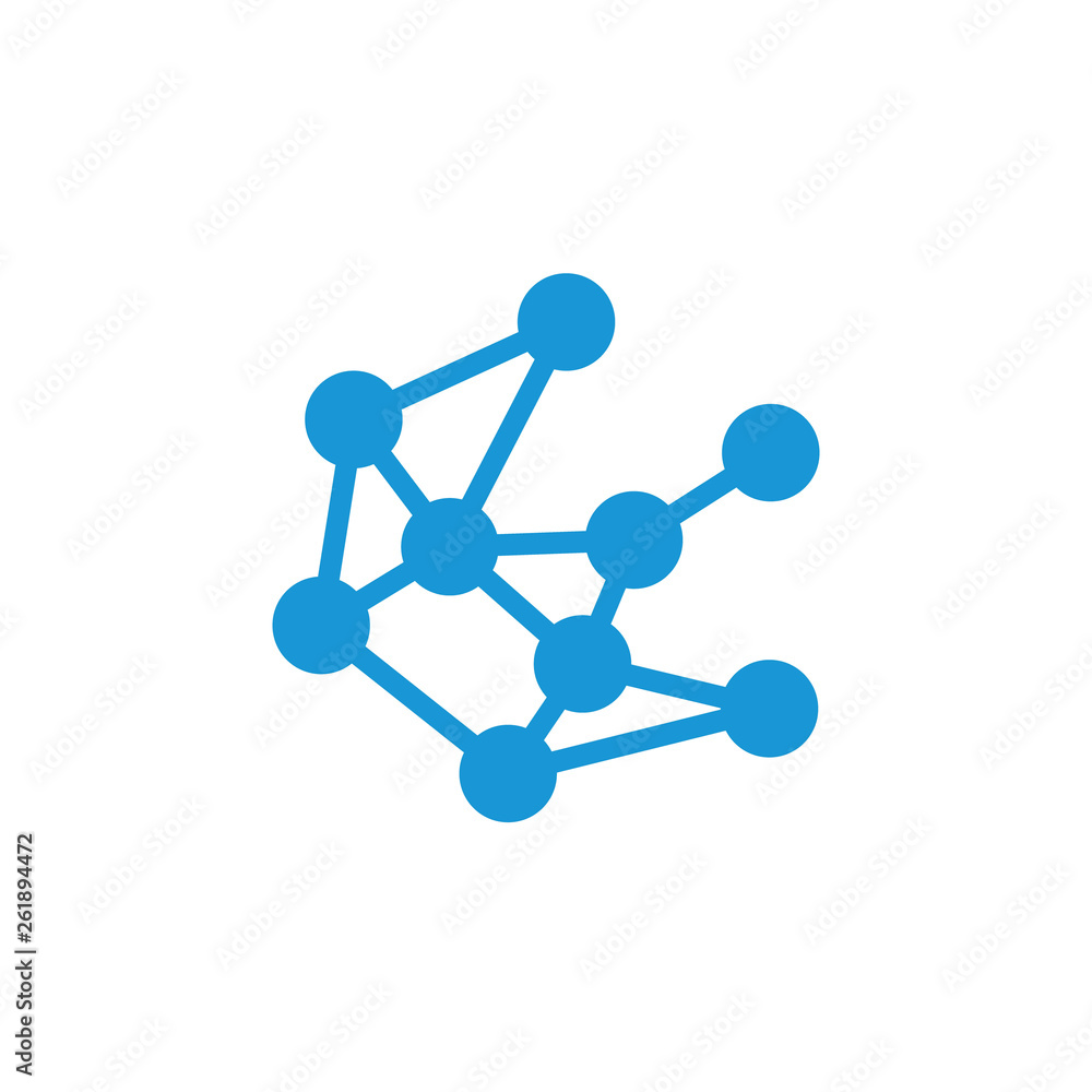 connect & neuron icon, molecule icon connect & neuron icon, molecule icon