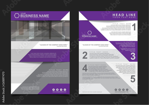 Annual report Brochure design template vector. Business Flyers infographic magazine poster. Abstract layout template ,Book Cover presentation portfolio.