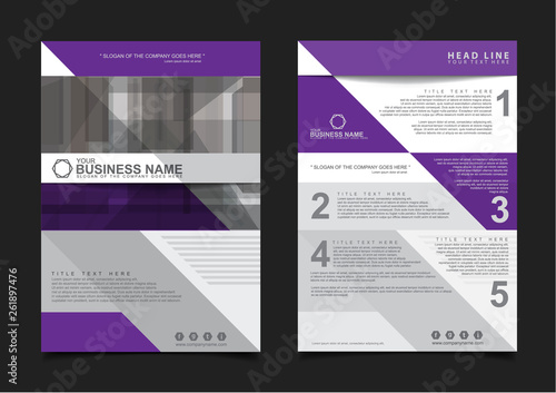 Annual report Brochure design template vector. Business Flyers infographic magazine poster. Abstract layout template ,Book Cover presentation portfolio.