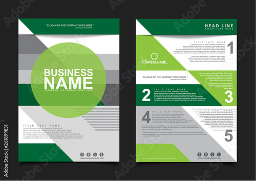 Annual report Brochure design template vector. Business Flyers infographic magazine poster. Abstract layout template ,Book Cover presentation portfolio.