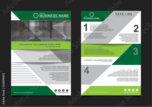 Annual report Brochure design template vector. Business Flyers infographic magazine poster. Abstract layout template ,Book Cover presentation portfolio.