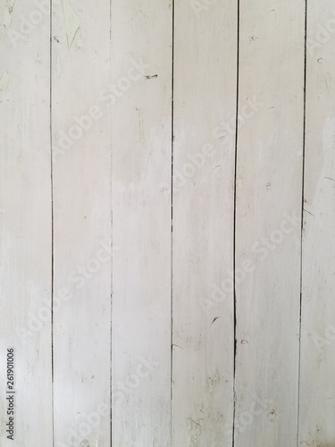 テクスチャ― 古くて白い板壁