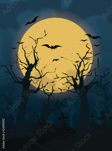 advertisement, autumn, background, bats, black, card, celebration, cemetery, copyspace, cross, dark, death, design, dusk, evil, fantasy, fear, flyer, forest, ghost, gothic, grave, graveyard, grunge, h