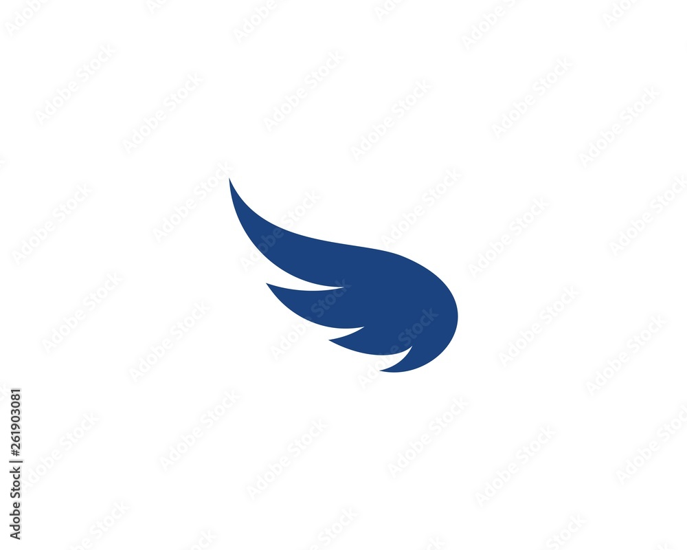 Fototapeta premium Falcon Wing Logo