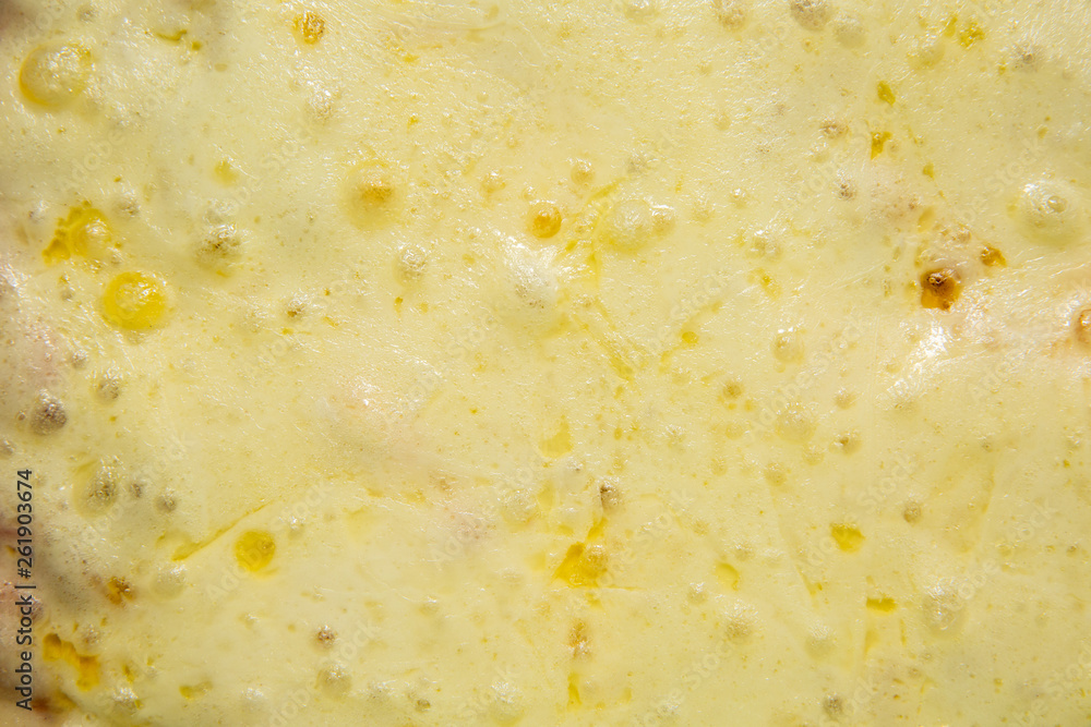 Close up of lasagna or pizza texture background. Close up of lasagna or pizza texture background.