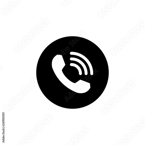 Call icon vector. Phone icon vector. telephone icon