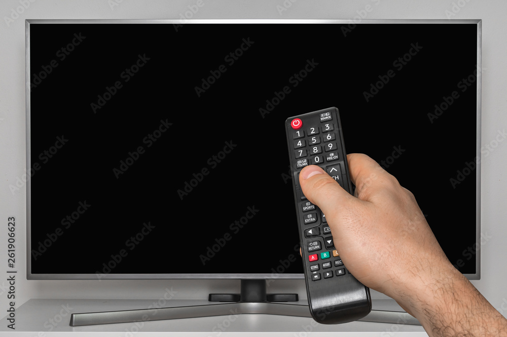 how to fix black screen tv without remote