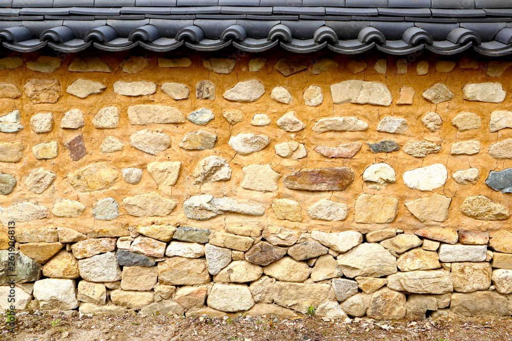 the ancient houses and stone walls of Korea the ancient houses and stone walls of Korea