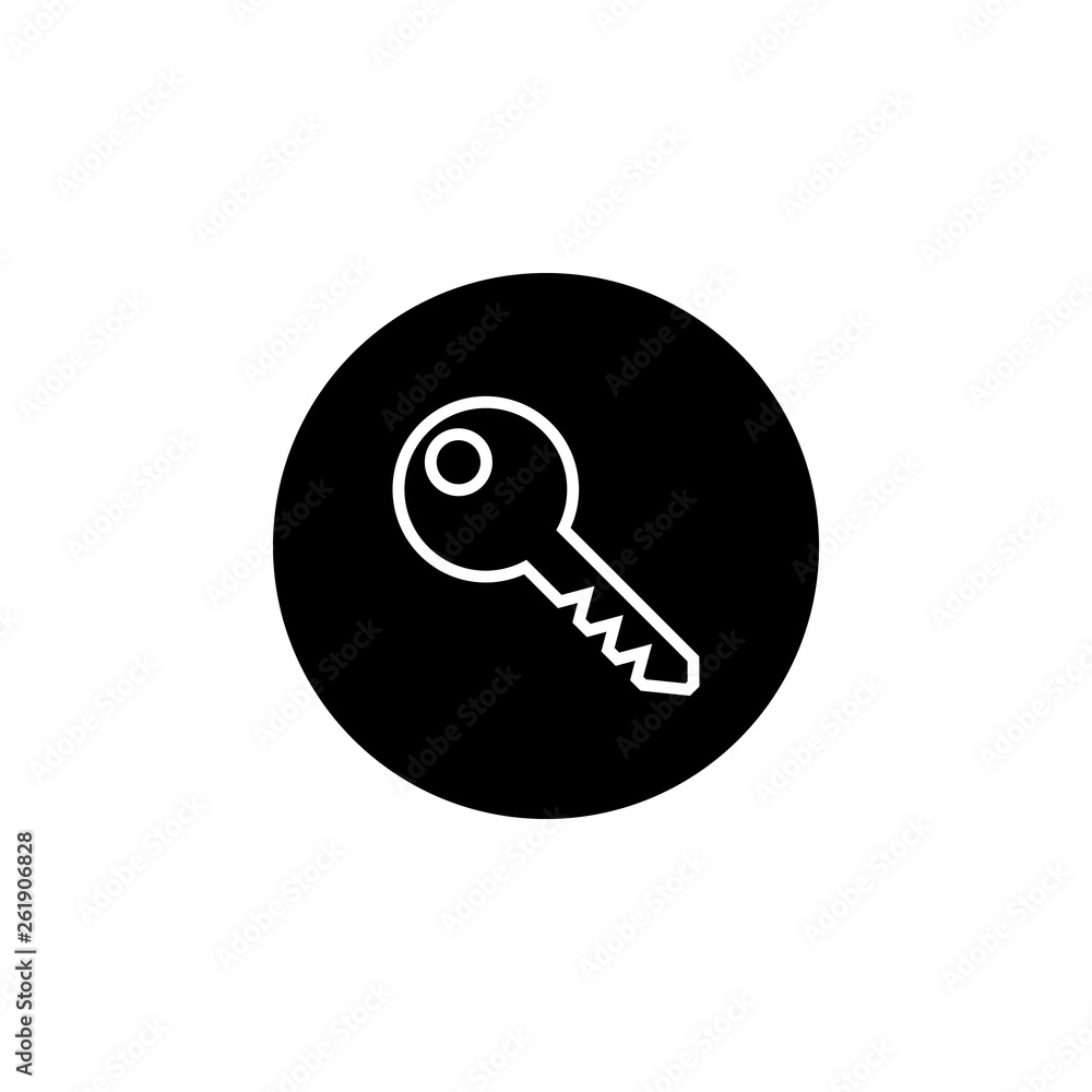 Key icon vector. Key vector icon. Key symbol for web site design Key icon vector. Key vector icon. Key symbol for web site design