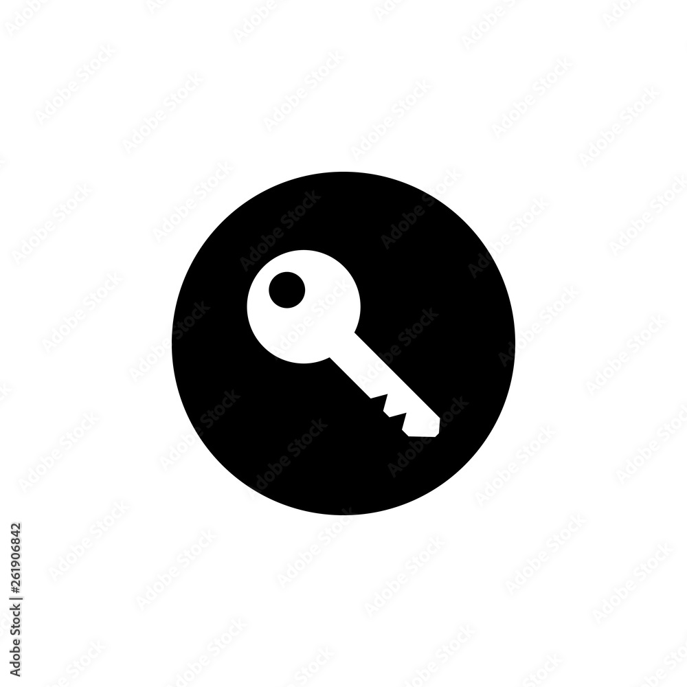Key icon vector. Key vector icon. Key symbol for web site design Key icon vector. Key vector icon. Key symbol for web site design