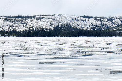 Wallpaper Mural winter landscape in the mountains Torontodigital.ca
