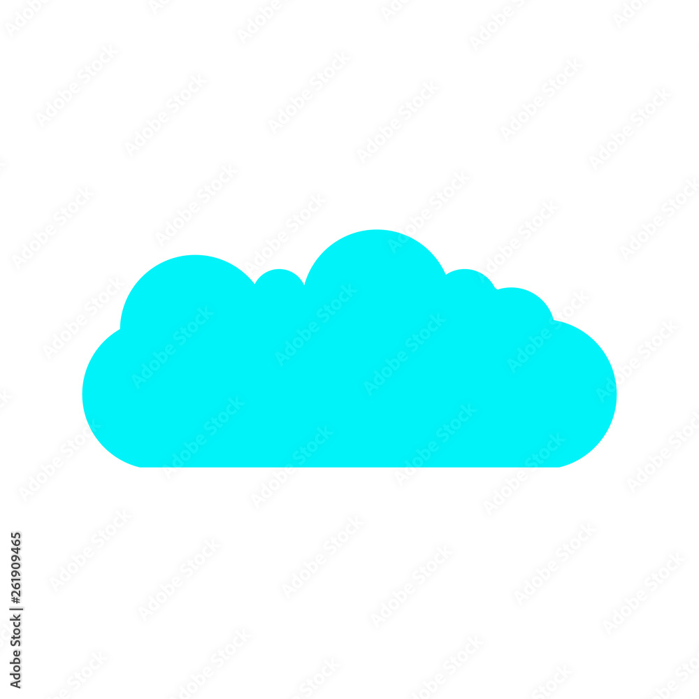 Vector cloud icon. cloud for web site, poster, placard and wallpaper. Creative modern concept. eps10 Vector cloud icon. cloud for web site, poster, placard and wallpaper. Creative modern concept. eps10