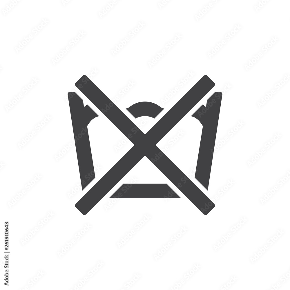 Do not wash vector icon. filled flat sign for mobile concept and web design. Wash machine sign glyph icon. Laundry symbol, logo illustration. Pixel perfect vector graphics Do not wash vector icon. filled flat sign for mobile concept and web design. Wash machine sign glyph icon. Laundry symbol, logo illustration. Pixel perfect vector graphics