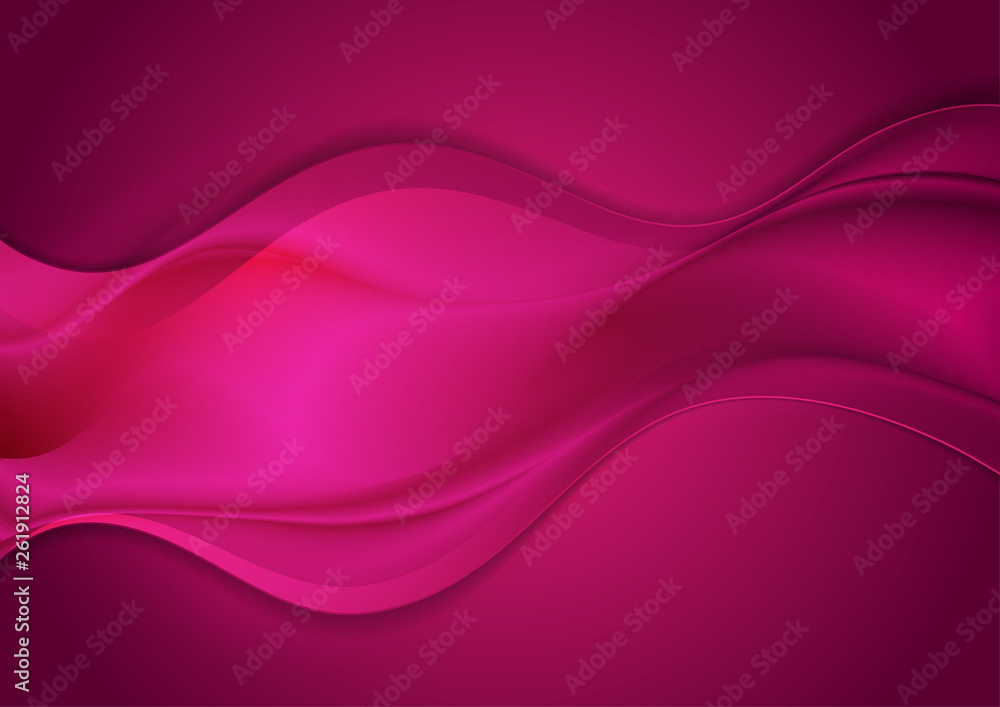 Bright purple abstract smooth wavy background Bright purple abstract smooth wavy background
