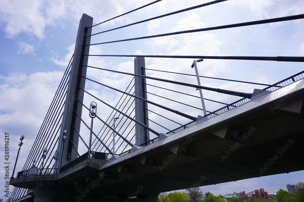 Obraz premium 川に架かる橋