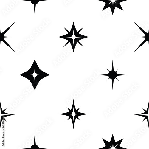 spark seamless pattern background icon.
