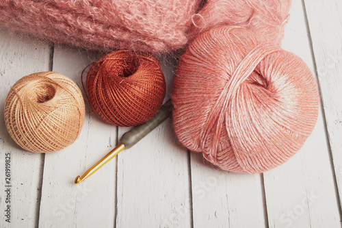 needlework yarn for crochet and knitting