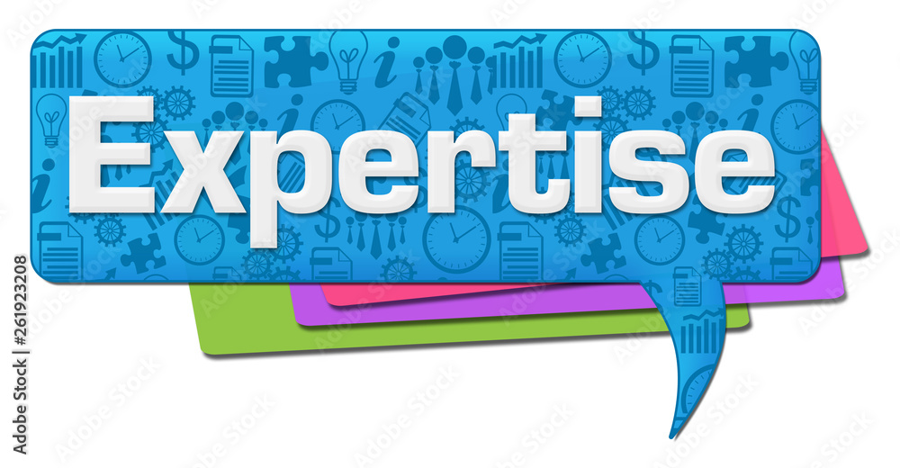 Expertise Business Symbols Blue Colorful Comment Symbol Expertise Business Symbols Blue Colorful Comment Symbol