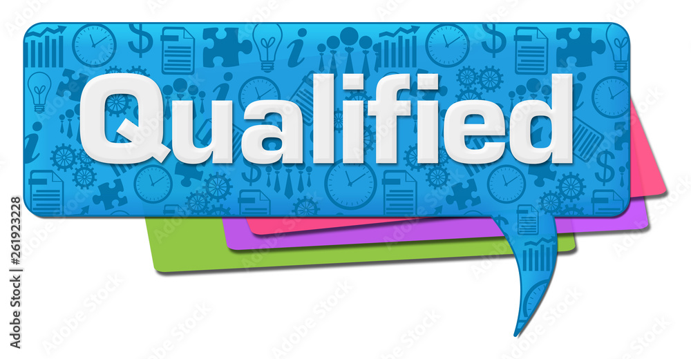 Qualified Business Symbols Blue Colorful Comment Symbol Qualified Business Symbols Blue Colorful Comment Symbol