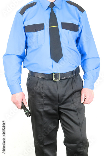 Uniform of a security officer