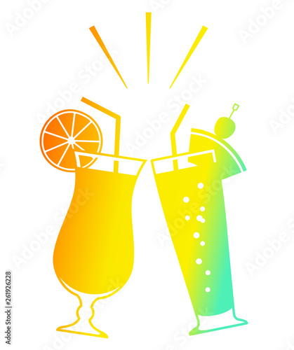 Tropical juice toast
