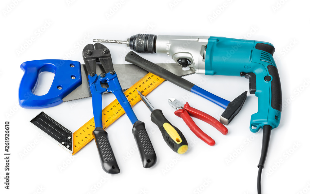 Different construction tools Different construction tools
