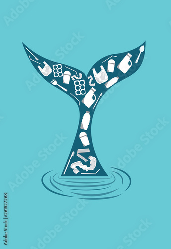 Whale plastic
