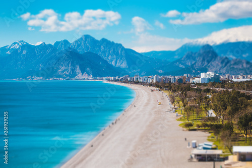 Beach in Antalya.