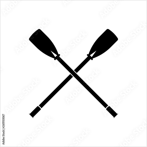 Boat Paddle Icon, Boat Paddle