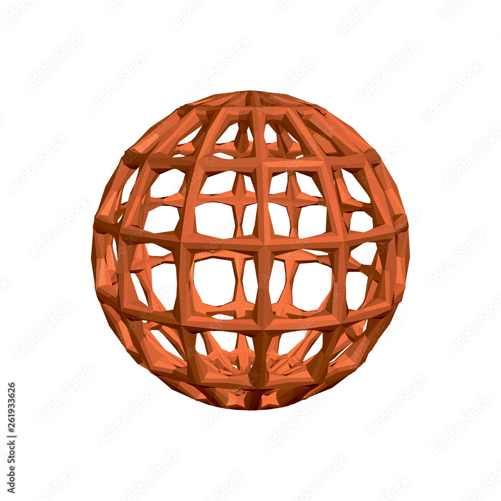 Abstract sphere wireframe. 3d Vector illustration. Abstract sphere wireframe. 3d Vector illustration.