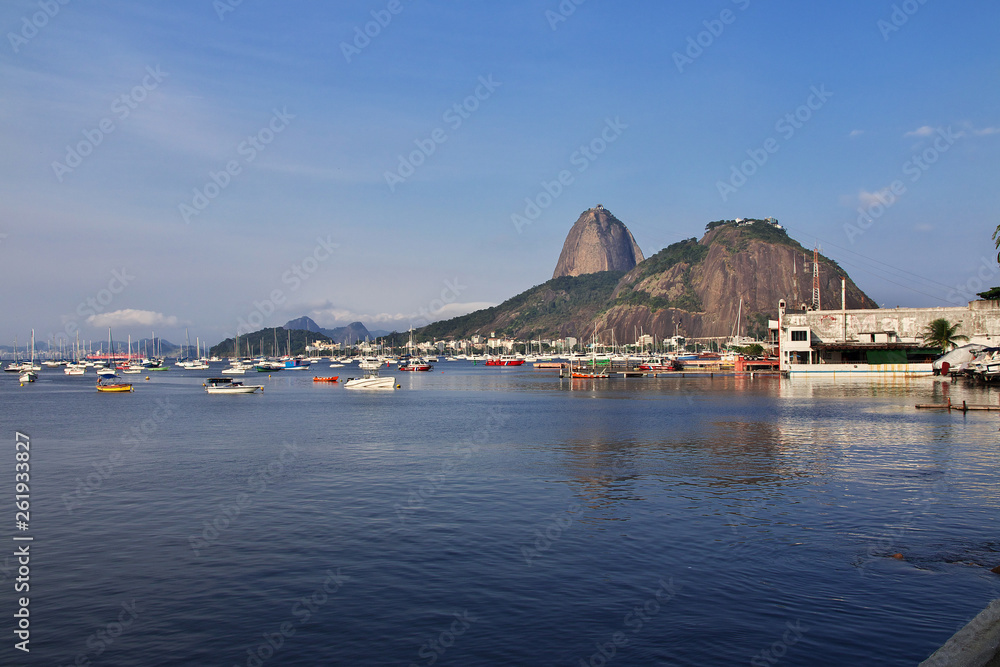 Naklejka premium Sugarloaf Mountain, Rio de Janeiro, Brazil