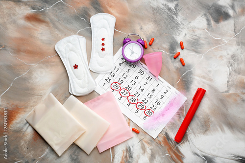 Menstrual calendar with fem...