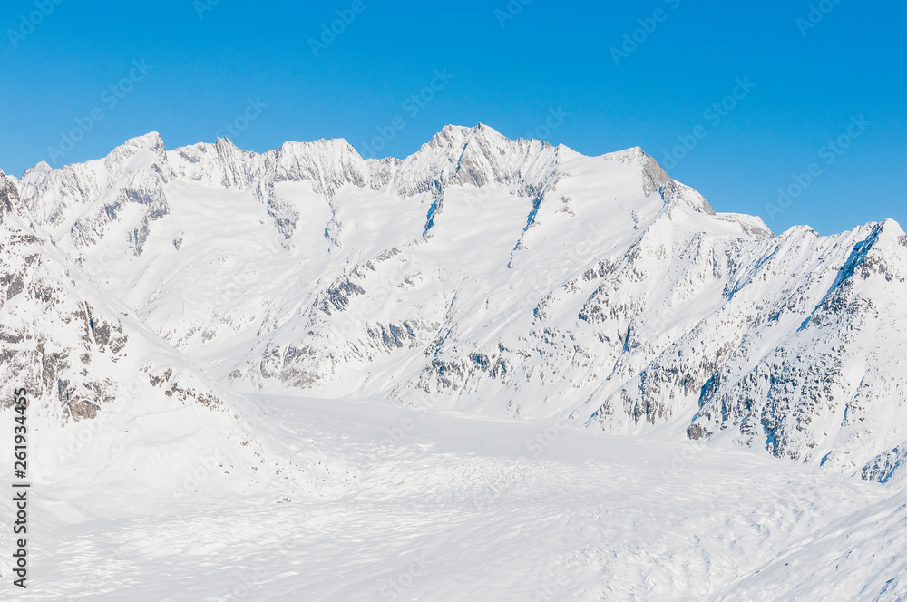 Riederalp, Aletschgletscher, Bettmerhorn, Gletscher, Wallis, Alpen, Winter, Wintersport, Schweiz Riederalp, Aletschgletscher, Bettmerhorn, Gletscher, Wallis, Alpen, Winter, Wintersport, Schweiz
