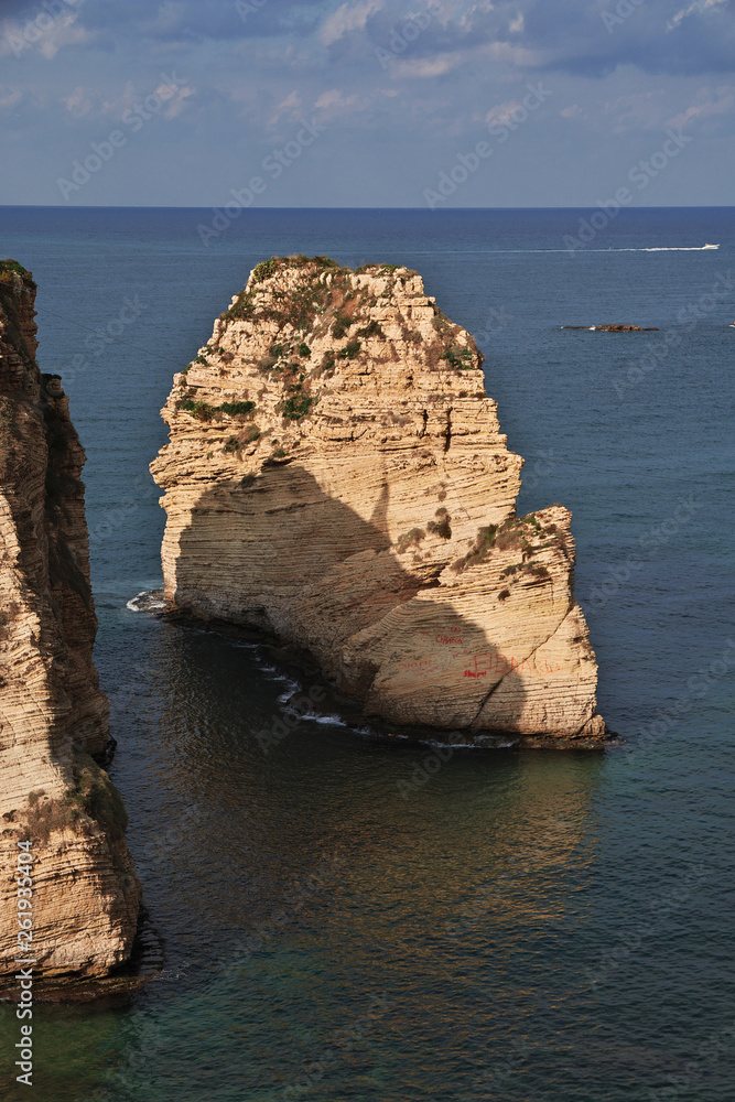 Beirut, Lebanon, Mediterranean sea