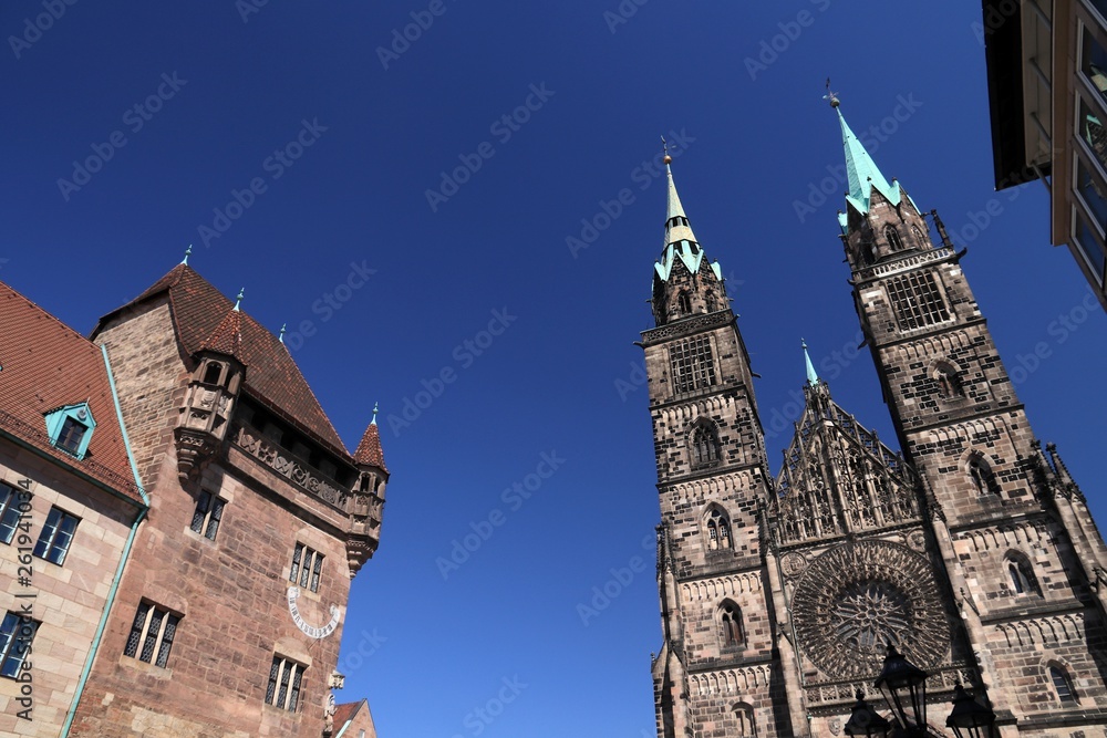 Fototapeta premium Nuremberg city, Germany