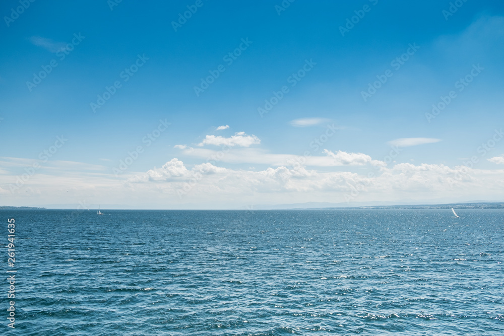 Bodensee blauer Himmel