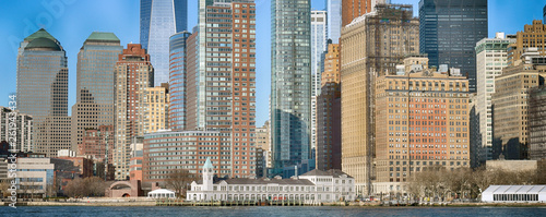 Buildings of Lower Manhattan.