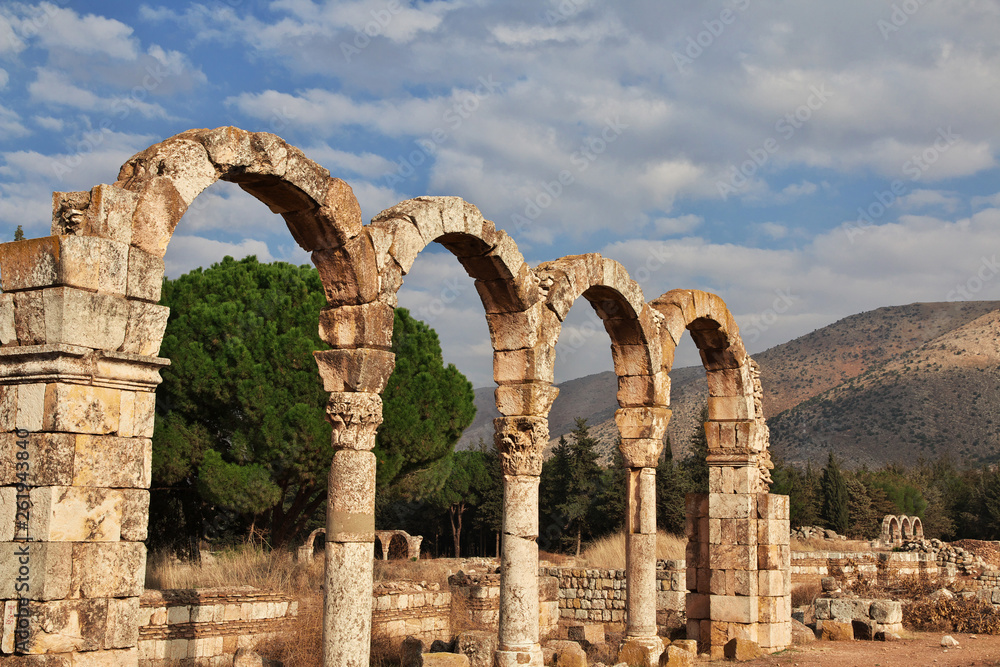 Anjar, Lebanon, Roman Ruins, Bekaa Valley