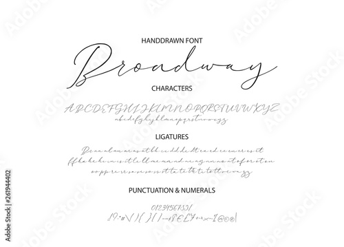 Gentle script duo font.