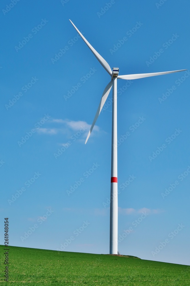 Windrad bei Güntersleben, Unterfranken Windrad bei Güntersleben, Unterfranken